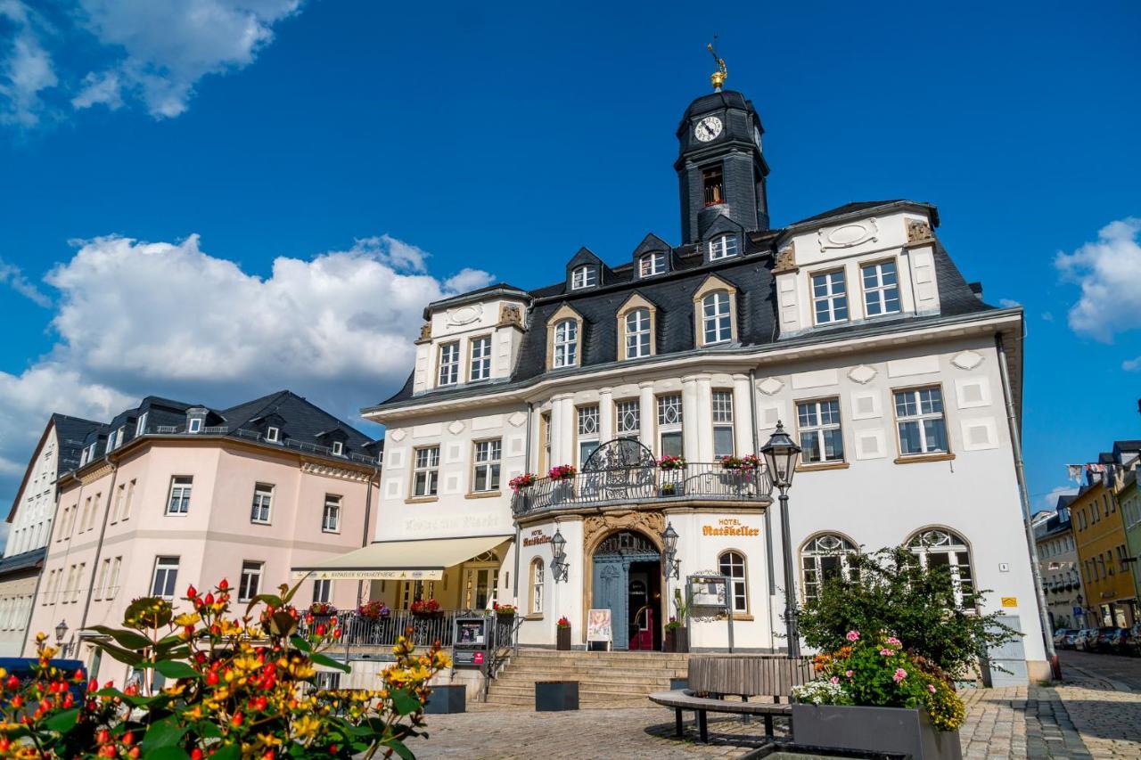 Hotel Ratskeller Schwarzenberg Schwarzenberg  Eksteriør bilde
